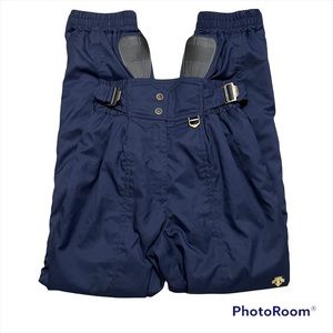 DESCENTE insulated women ski pants snowboard winter US 30 high waist adjustable